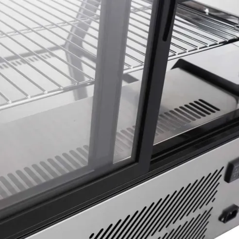 Vitrina Refrigerada 3 Niveles 70 x 58 x 68 Centimetros QUANTUM PRO RDC130H