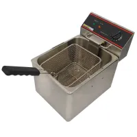 Freidor Electrico de 1 x 8 Litros de 220 Voltios QUANTUM PRO EF-8L 2