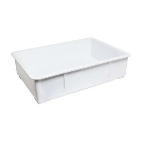 Caja para Masa de Pizza de Polipropileno Apilable de 18 x 26 x 6 pulgadas THUNDER PLDB182606PP