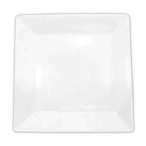 Plato Cuadrado de Porcelana 4-7/8 Pulgadas Blanco CATER MAX 17103