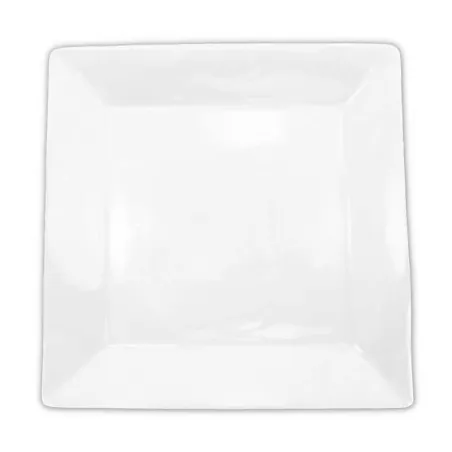 Plato Cuadrado de Porcelana 4-7/8 Pulgadas Blanco CATER MAX 17103