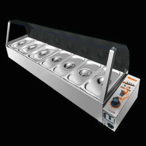 Bano Maria Electrico de 7 Fosas con Protector 220 V QUANTUM PRO VB-96