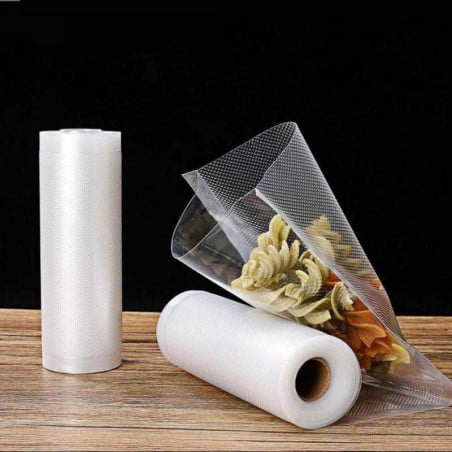 Bolsa Gofrada de 22 x 500 Centimetros - 2 Rollos JUST 4 CHEFS BR2205