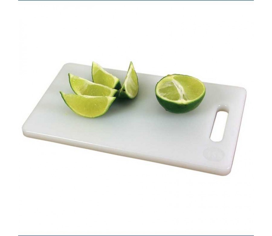 Tabla para Picar Redonda de Taquero de 40x10 cm color Blanco Trv – ZONA CHEF