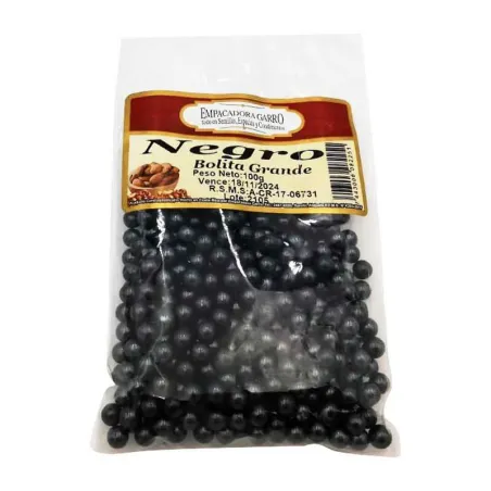 Confitillo Negro de Bolita Grande de 100 Gramos MAGIC COLORS 7443006082251