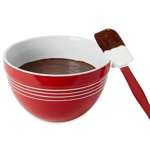 Espatula de Silicon Resistente al Calor de 14 Pulgadas, Color Rojo RUBBERMAID FG1963000000