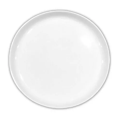Plato Redondo Coupe de Porcelana 10 Pulgadas Blanco Mate ARNI C1565-01