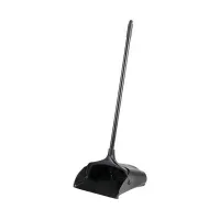 Pala Plastica Plegable con Ruedas, Color Negro RUBBERMAID FG253100BLA