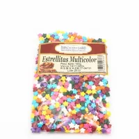 Confitillo con Diseno de Estrellas, 100 Gramos, Color Variado MAGIC COLORS 7443006008763