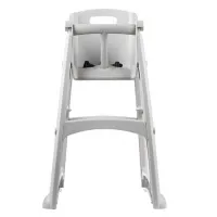 Silla Platinum para Bebe Sin Mesa y Sin Rodines RUBBERMAID FG781408PLAT 2