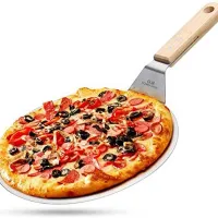 Parrilla Redonda de Aluminio para Pizza de 14 Pulgadas - 36 Centimetros MASTER CHEF PS-14 2