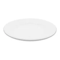 Plato Redondo de Porcelana Borde Ancho 11 Pulgadas Blanco CATER MAX 840