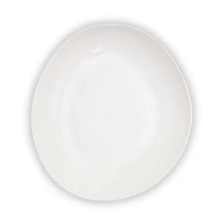 Plato Profundo de Porcelana 10 Pulgadas Blanco ARNI C1426