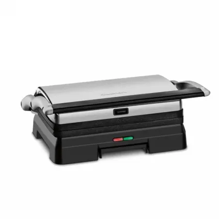 Prensa Grill y Panini de Acero Inoxidable 3 en 1 CUISINART GR-11P1