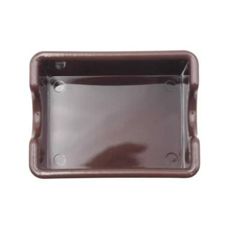 Recipiente Plastico para Sobres de Azucar de Color Cafe MASTER CHEF SPH-BR