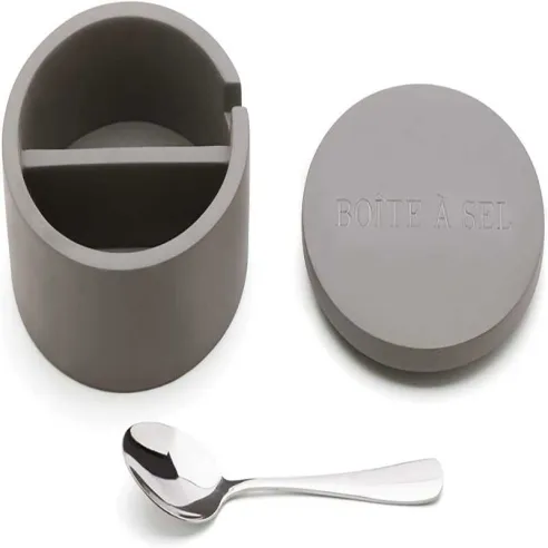 Salero Redondo Dual con Tapa de 4 Pulgadas FOX RUN BRANDS 11712