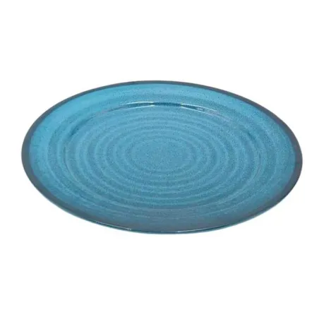 Plato Redondo Coupe de Melamina de 10.5 Pulgadas de Color Verde MASTER CHEF B924-GN
