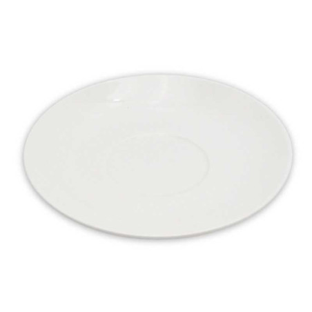Plato para Taza Apilable de Porcelana 5.75 Pulgadas Blanco ARNI S2529