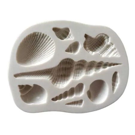 Molde de Silicon Figuras de Conchas del Mar MASTER CHEF 0760845