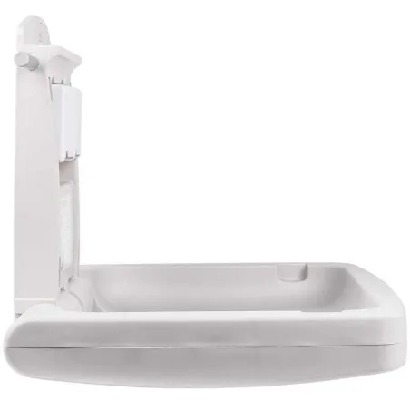 Cambiador para Bebe Horizontal, Color Plateado RUBBERMAID FG781888LPLAT