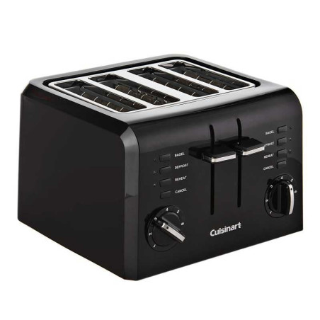 Tostador Compacto para 4 Rebanadas Negro CUISINART CPT-142BKP1