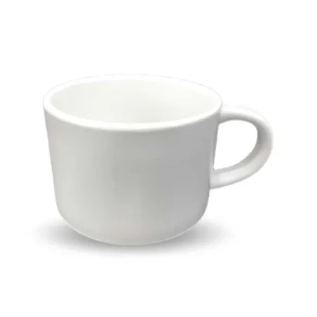 Taza de Porcelana de 300 Mililitros Blanca ARNI C2051