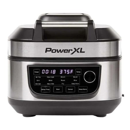 Freidora de Aire + Parrilla Digital de 5.6 Litros POWERXL MFC-AF-6C-LA