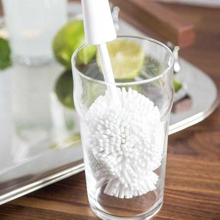 Isopo de Esponja Redondo de Color Blanco de 10 Pulgadas OUTSET 74913