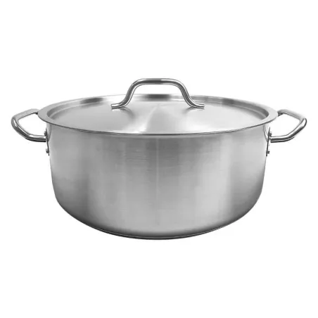 Olla Salsera de Acero Inoxidable con Tapa de 15 Cuartos THUNDER SLSBP4015