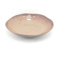 Bowl Redondo de Melamina de 9.5 Pulgadas de Color Gris MASTER CHEF C441-GY