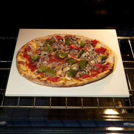 Piedra para Pizza Cuadrada, 14 x 15 pulgadas FOX RUN BRANDS 3916