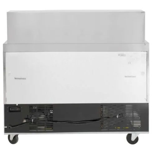 Mesa de Preparacion Mega Top con 2 Puertas de Acero Inoxidable 120 Centimetros U-STAR SCLM2-E-HC