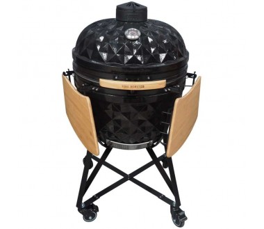 BBQ Fire Monster Diamante de 25 Pulgadas de Color Negro FIRE MONSTER 25DN