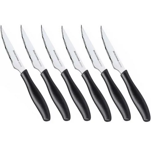 Cuchillo para Carne de 21 Centimetros, Set de 6 Unidades TESCOMA 862020