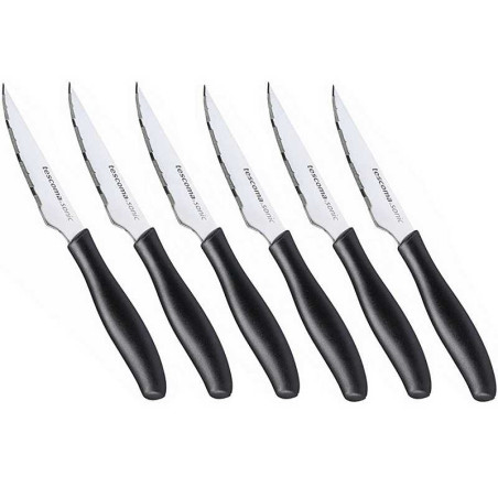 Cuchillo para Carne de 21 Centimetros, Set de 6 Unidades TESCOMA 862020