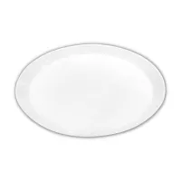 Plato Redondo de Porcelana 8.5 Pulgadas Blanco ARNI C0972