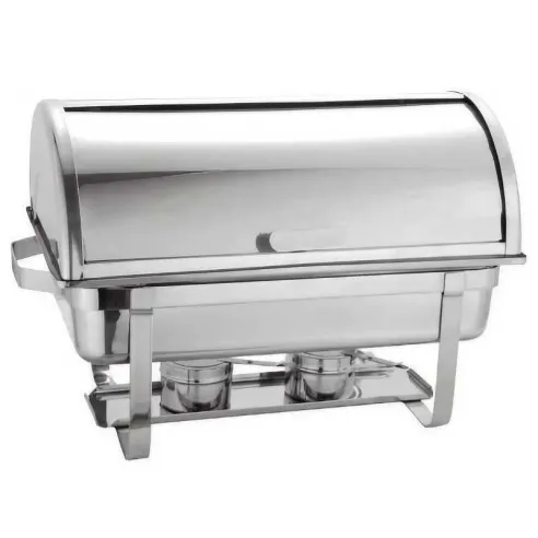 Chafing Dish con Puerta Corrediza de 68 x 35 x 40 Centimetros MASTER CHEF K900DP  (900DP433)