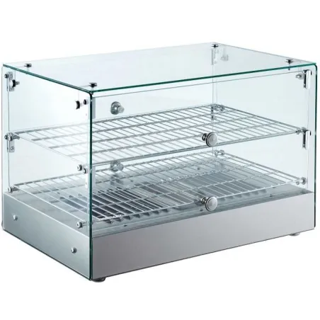 Urna Caliente Recta de 2 Niveles de 56 x 36 x 38 Centimetros QUANTUM PRO HDR250C