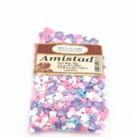 Confitillo con Diseno de Corazones, Estrellas y Perlas, 100 Gramos, Color Variado MAGIC COLORS 7443006008688