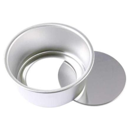 Molde Redondo de  Fondo Falso de Aluminio de 14 Pulgadas MASTER CHEF 0760647 Molde Redondo de  Fondo Falso de Aluminio de 14 Pulgadas MASTER CHEF 0760647