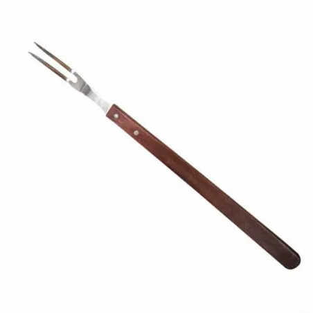 Tenedor de Trinchar de Acero Inoxidable con Puno de Madera de 21 pulgadas MASTER CHEF WPF-21