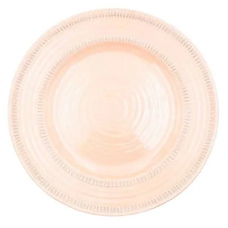 Plato Redondo de Melamina de 8.3 Pulgadas de Color Crema MASTER CHEF B856-CR