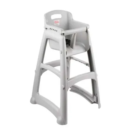Silla Platinum para Bebe Sin Mesa y Sin Rodines RUBBERMAID FG781408PLAT