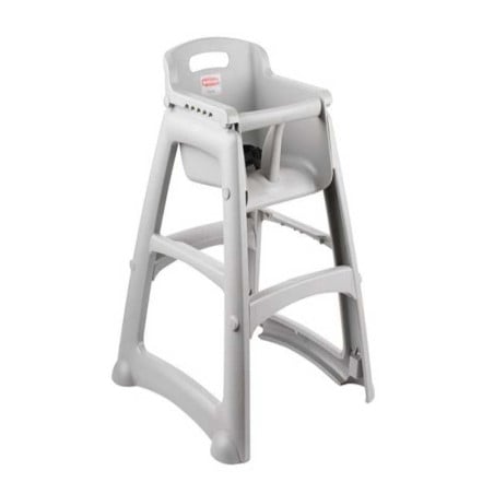 Silla Platinum para Bebe Sin Mesa y Sin Rodines RUBBERMAID FG781408PLAT