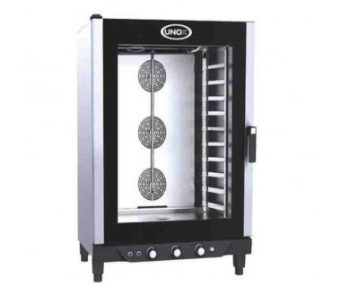 Bakerlux Manual Convencional + Humedad a Gas de 65 x 45 UNOX XB813G-AL