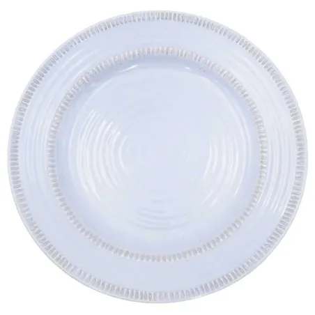 Plato Redondo de Melamina de Color Celeste de 10.7 Pulgadas MASTER CHEF B857-LB