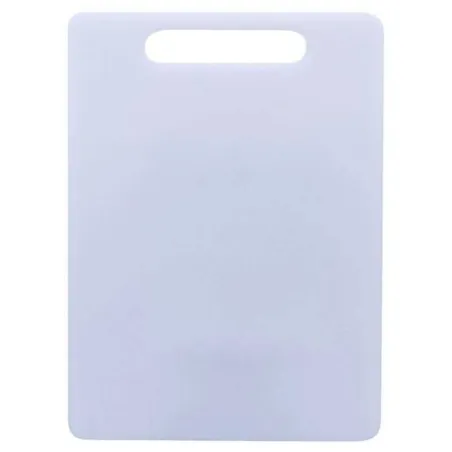 Tabla de Picar de Policarbonato de Color Blanco de 20 x 30 x 0.7 Centimetros MASTER CHEF 0812-01 WHITE