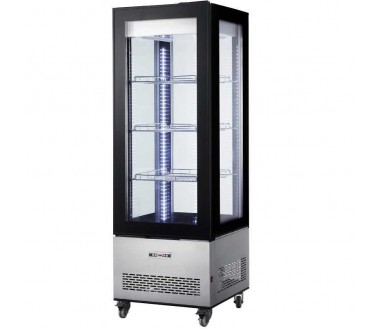 Vitrina Refrigerada de 4 Niveles de 65 x 65 x 190 Centimetros QUANTUM PRO VVRC-400