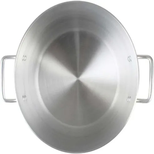 Olla Stock de Aluminio sin Tapa de 16 Quartos MASTER CHEF ASTP-16