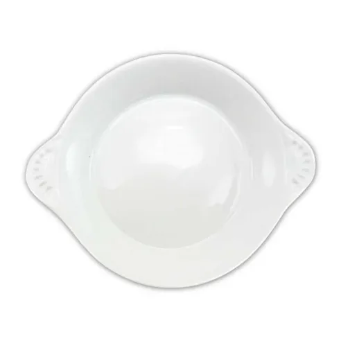 Plato Redondo de Porcelana 8 Onzas Blanco CATER MAX 16113